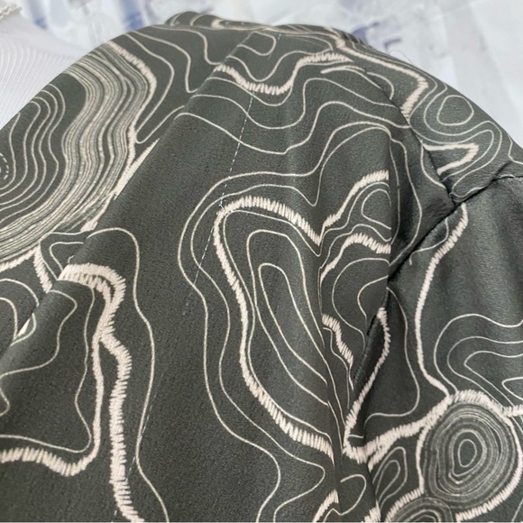 ANTONIO MELANI One Shoulder Dress in Black and Cream - Picture 9 of 16